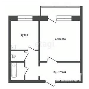 1-к квартира, вторичка, 41м2, 14/17 этаж