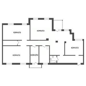 4-к квартира, вторичка, 182м2, 5/10 этаж