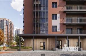 1-к квартира, строящийся дом, 39м2, 15/17 этаж