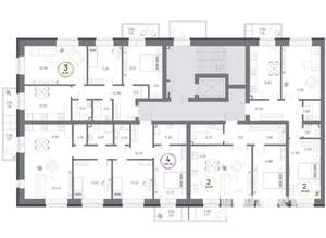 4-к квартира, вторичка, 100м2, 2/8 этаж
