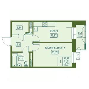 Фото квартиры на продажу (1)