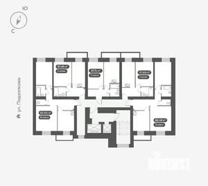 2-к квартира, вторичка, 62м2, 10/16 этаж