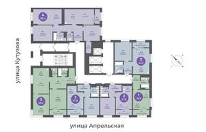 2-к квартира, вторичка, 38м2, 16/24 этаж