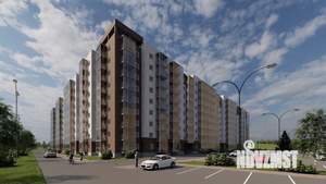 3-к квартира, строящийся дом, 78м2, 4/9 этаж