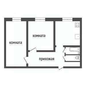 2-к квартира, вторичка, 37м2, 3/5 этаж