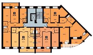 3-к квартира, вторичка, 136м2, 6/10 этаж