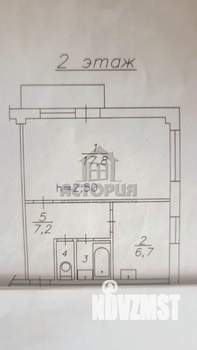 1-к квартира, вторичка, 35м2, 2/5 этаж