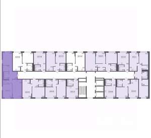 3-к квартира, вторичка, 65м2, 8/17 этаж