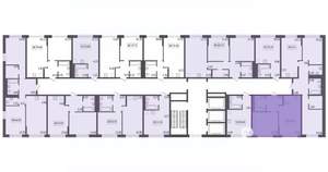 2-к квартира, вторичка, 42м2, 9/17 этаж