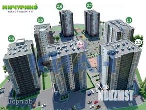 1-к квартира, вторичка, 46м2, 3/17 этаж