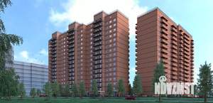 2-к квартира, вторичка, 52м2, 16/19 этаж