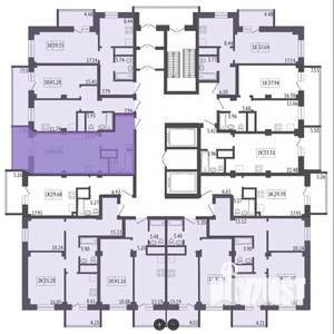 Студия квартира, строящийся дом, 34м2, 11/17 этаж