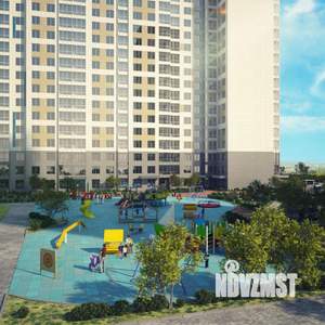 2-к квартира, строящийся дом, 55м2, 8/19 этаж