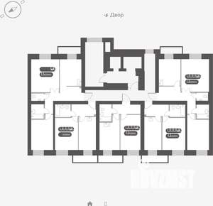 2-к квартира, вторичка, 63м2, 9/15 этаж