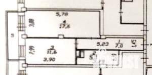 1-к квартира, вторичка, 41м2, 13/24 этаж