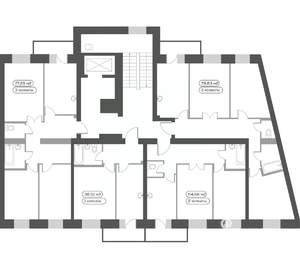 3-к квартира, вторичка, 80м2, 6/16 этаж