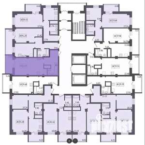 Студия квартира, вторичка, 34м2, 7/17 этаж