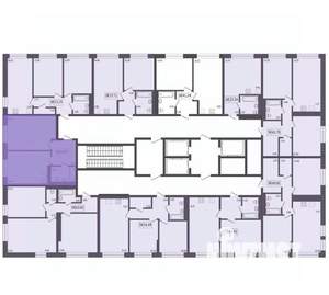 2-к квартира, вторичка, 47м2, 8/17 этаж