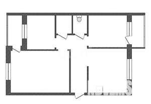 3-к квартира, вторичка, 65м2, 3/5 этаж