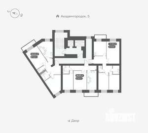 2-к квартира, вторичка, 69м2, 14/15 этаж