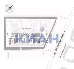 2-к квартира, вторичка, 45м2, 10/23 этаж