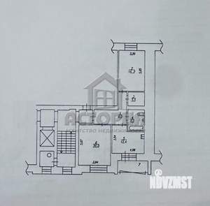 2-к квартира, вторичка, 66м2, 5/10 этаж