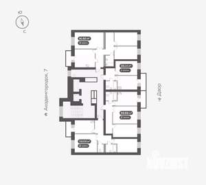 2-к квартира, вторичка, 58м2, 14/14 этаж