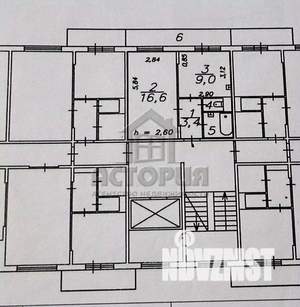 1-к квартира, вторичка, 39м2, 7/9 этаж