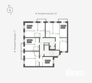 2-к квартира, вторичка, 59м2, 8/14 этаж