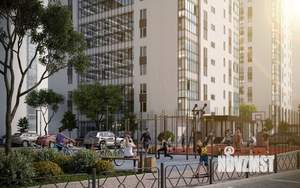 1-к квартира, строящийся дом, 49м2, 9/17 этаж