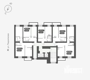 2-к квартира, вторичка, 62м2, 5/16 этаж