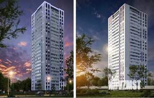 1-к квартира, вторичка, 35м2, 22/25 этаж