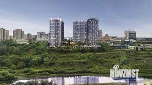 2-к квартира, строящийся дом, 55м2, 4/24 этаж