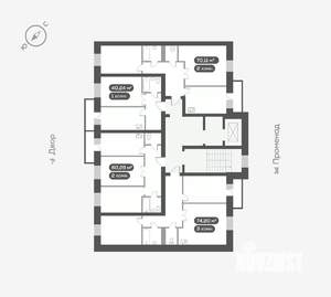 2-к квартира, вторичка, 60м2, 7/16 этаж