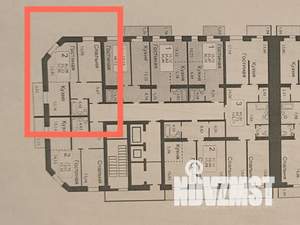 2-к квартира, вторичка, 56м2, 7/19 этаж