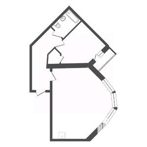 2-к квартира, вторичка, 76м2, 7/8 этаж