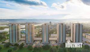 3-к квартира, строящийся дом, 72м2, 17/25 этаж