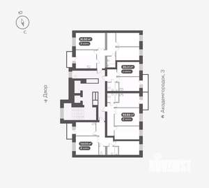 2-к квартира, вторичка, 59м2, 4/14 этаж
