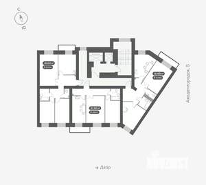 3-к квартира, вторичка, 77м2, 12/15 этаж