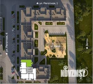 3-к квартира, вторичка, 80м2, 8/16 этаж