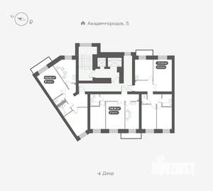 3-к квартира, вторичка, 77м2, 12/15 этаж