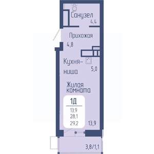 Фото квартиры на продажу (1)