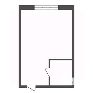 1-к квартира, вторичка, 14м2, 4/5 этаж