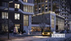 2-к квартира, строящийся дом, 57м2, 20/24 этаж