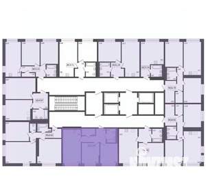 3-к квартира, вторичка, 54м2, 5/17 этаж