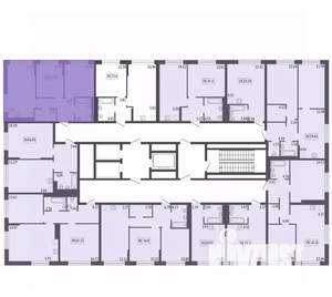 3-к квартира, вторичка, 52м2, 4/17 этаж