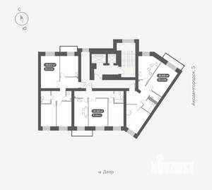 2-к квартира, вторичка, 58м2, 5/15 этаж