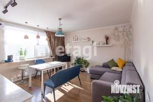 2-к квартира, строящийся дом, 58м2, 17/18 этаж