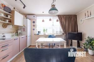 2-к квартира, строящийся дом, 58м2, 17/18 этаж