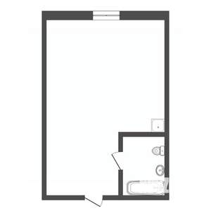 Студия квартира, вторичка, 18м2, 3/12 этаж